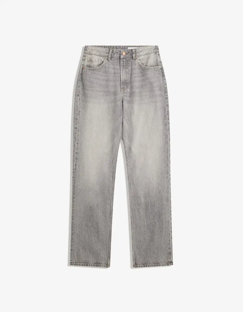 Bershka Jeans Donna Grigio 2703478