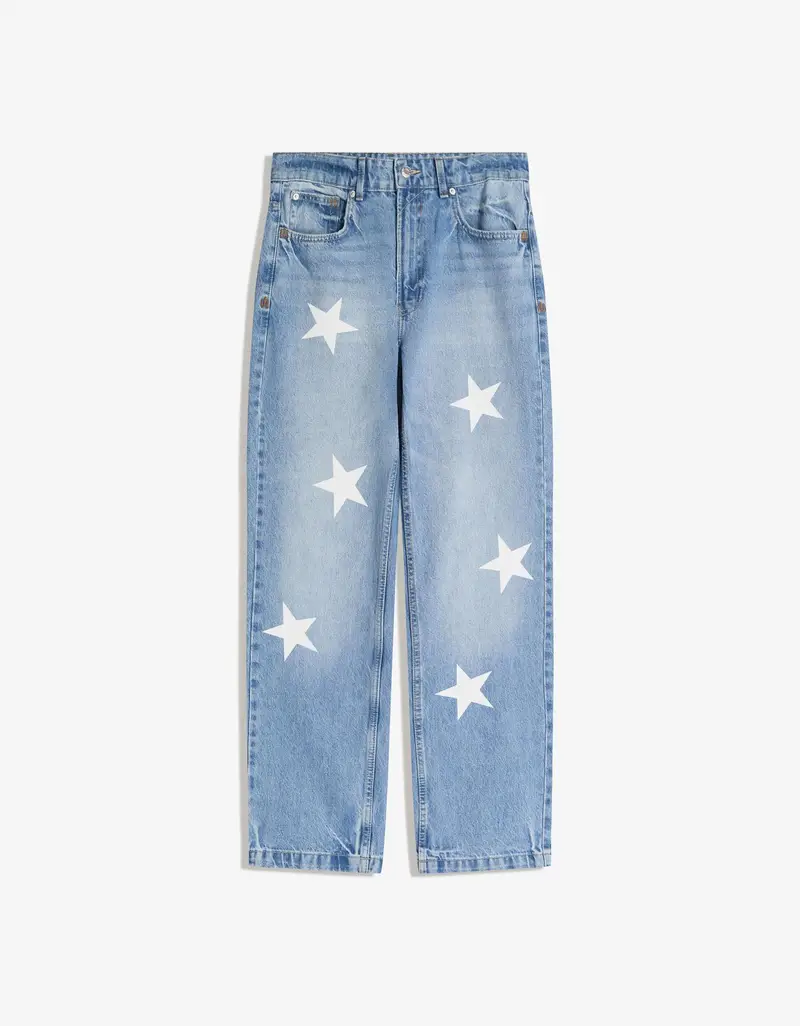 Bershka Jeans Uomo Azzurro 3030279