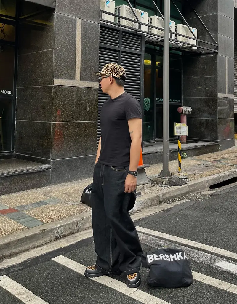 Bershka Jeans Uomo Grigio 2012594