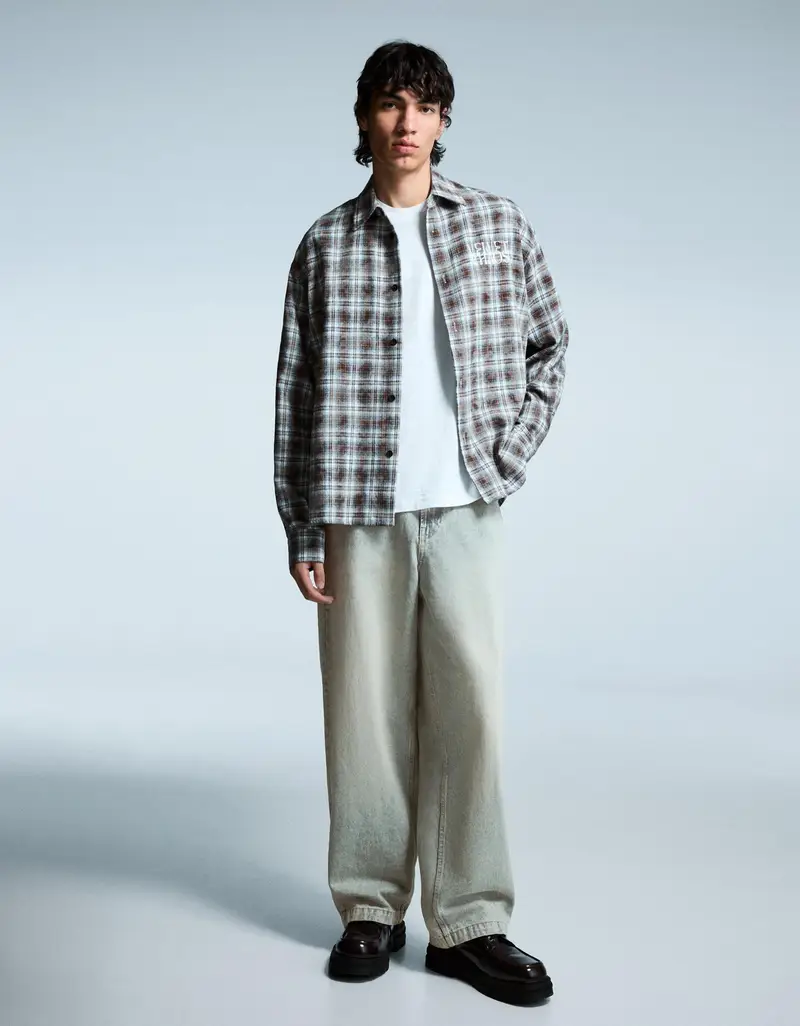 Bershka Jeans Uomo Azzurro 4136115