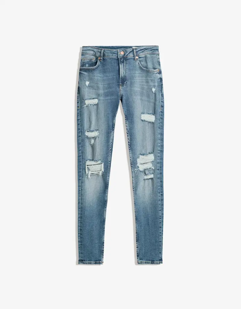 Bershka Jeans Uomo Azzurro 2720273