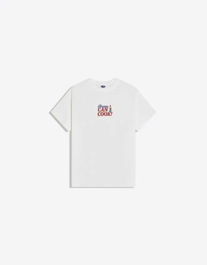 Maglietta Ratatouille A Maniche Corte Con Stampa Donna Bianco Roto