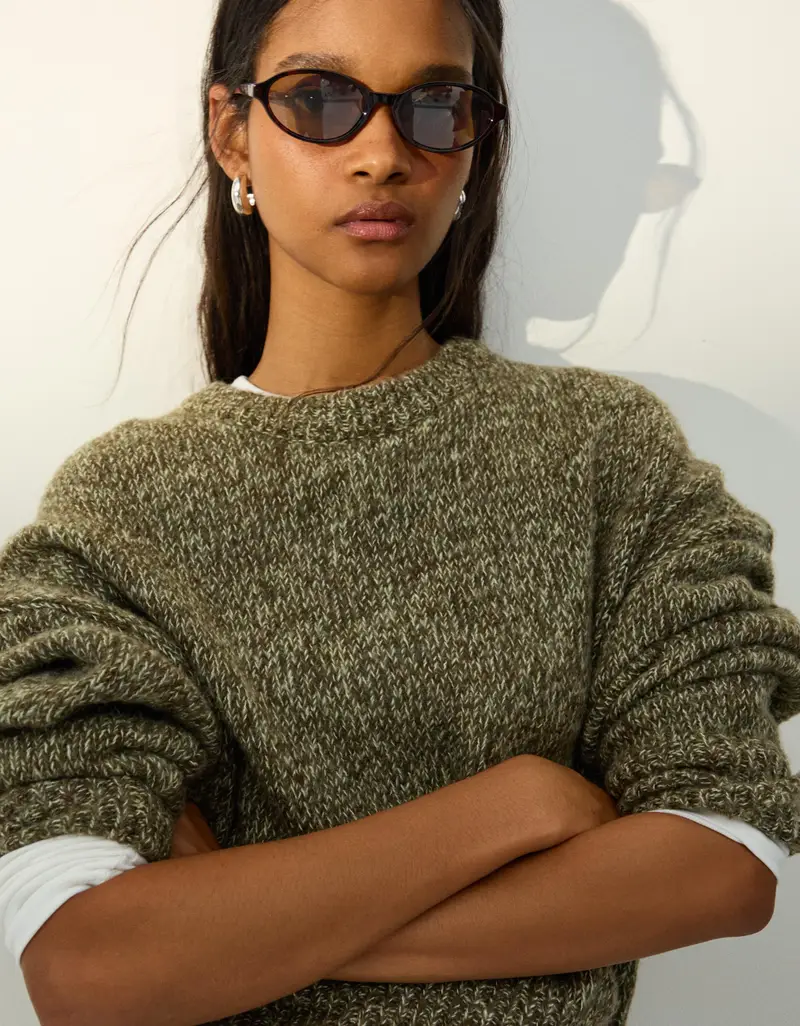 Bershka Occhiali da sole Donna Marrone 4213463