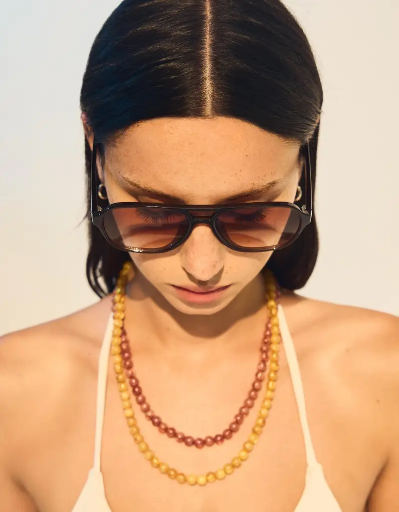 Bershka Occhiali da sole Donna Marrone 2703337