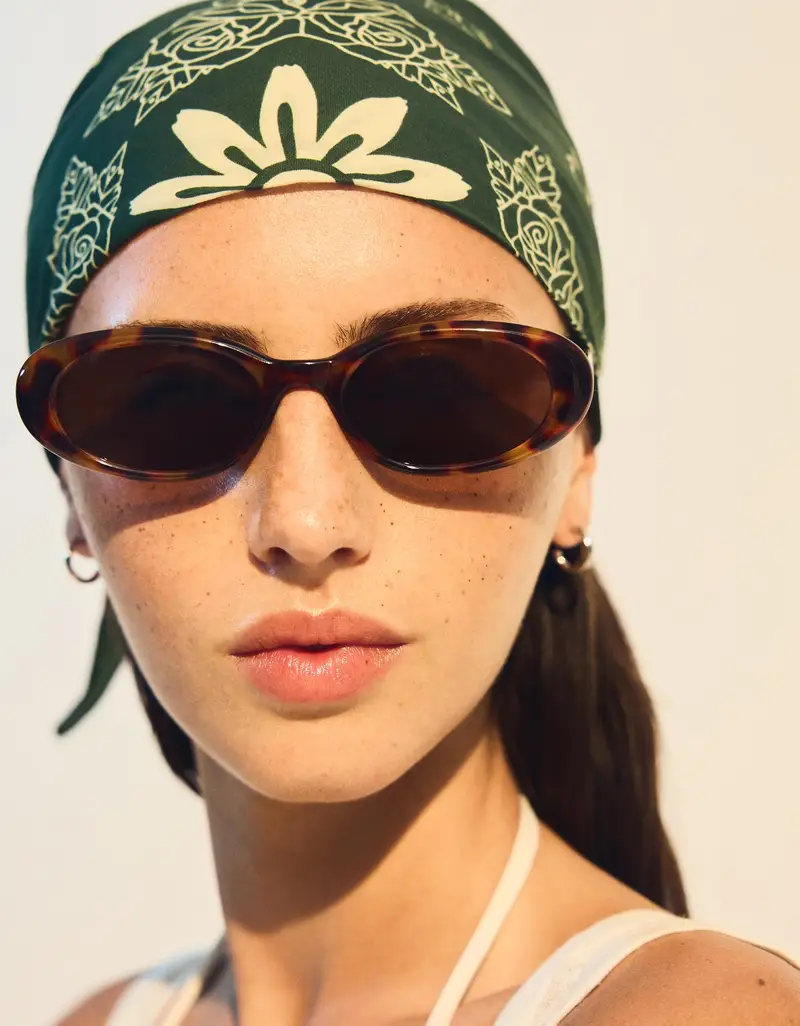 Bershka Occhiali da sole Donna Marrone 2703325