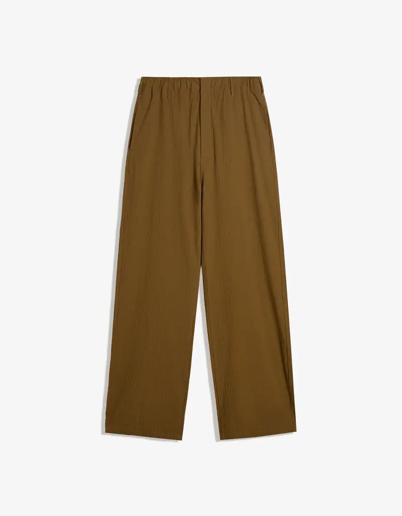 Pantaloni Balloon Fit Uomo Marrone