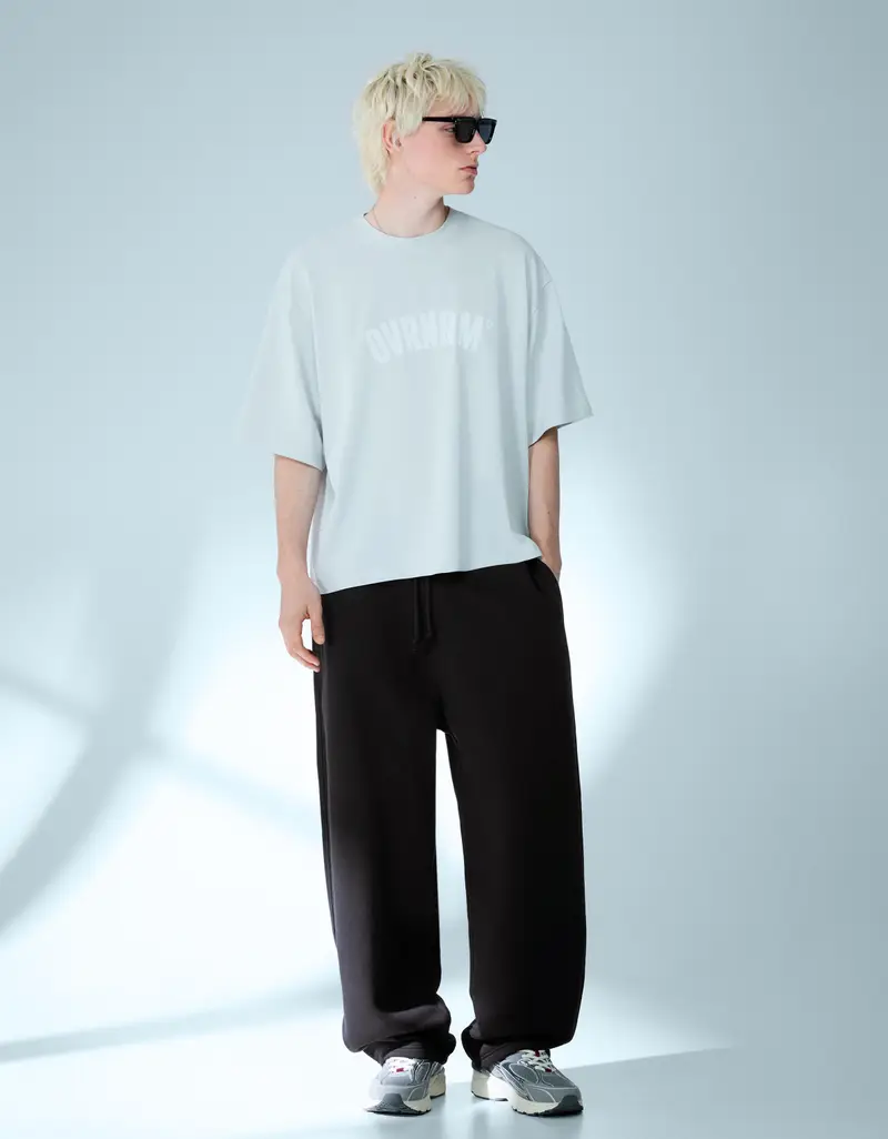 Pantaloni Balloon Fit Uomo Nero