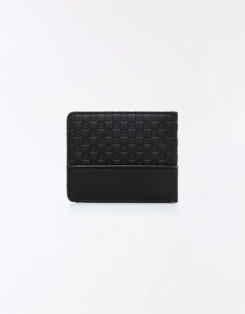 Bershka Portafogli Uomo Nero 4165195