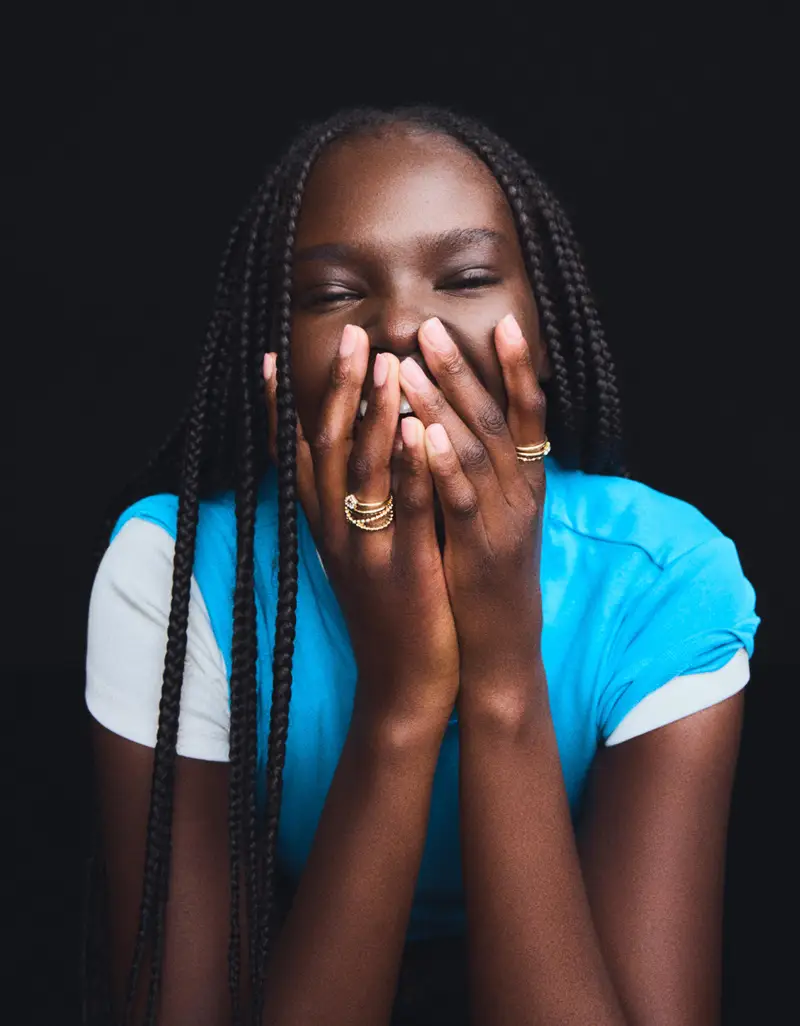 Bershka Anelli Donna Oro 4176342