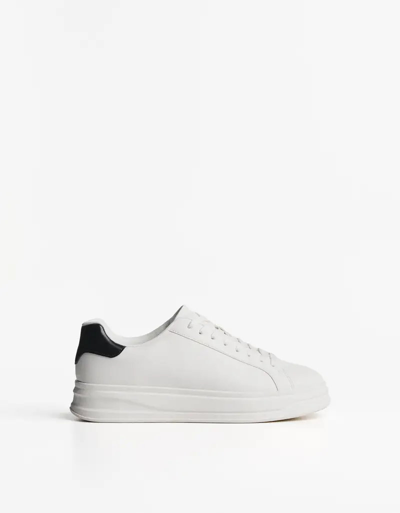 Sneakers Basic Uomo Bianco