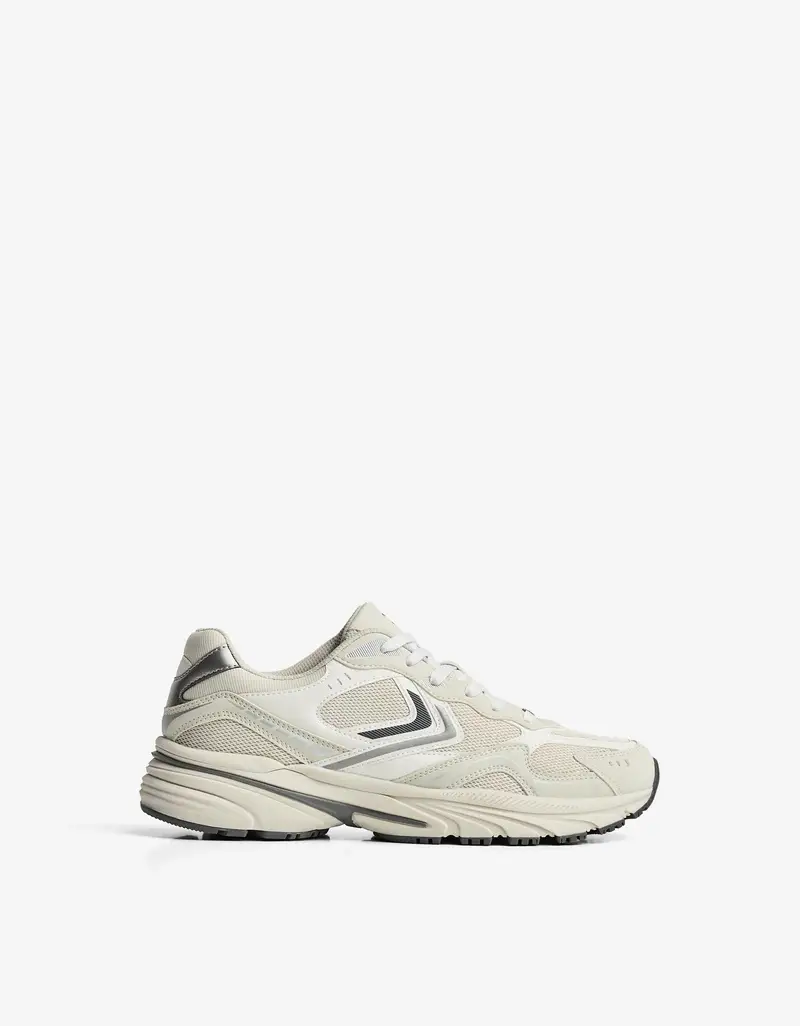 Sneakers Multielementi Uomo Grigio