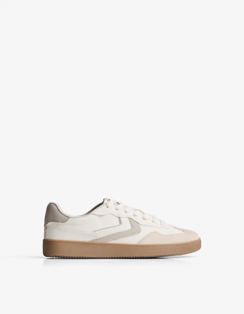 Sneakers Rétro Donna Bianco