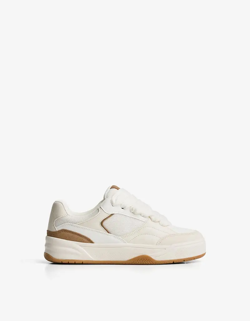 Sneakers Voluminose Combinate Donna Multicolore