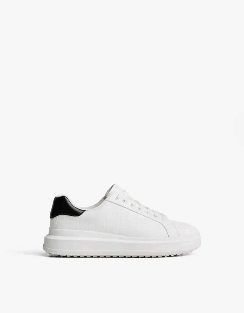 Sneakers Voluminose Uomo Bianco