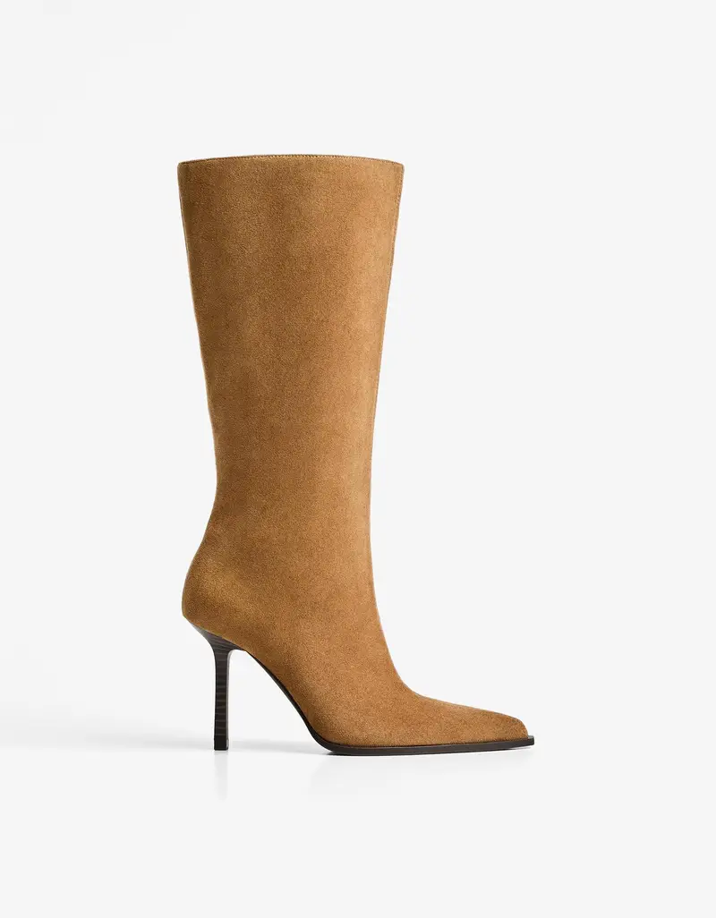 Bershka Stivali con tacco Donna 2012207