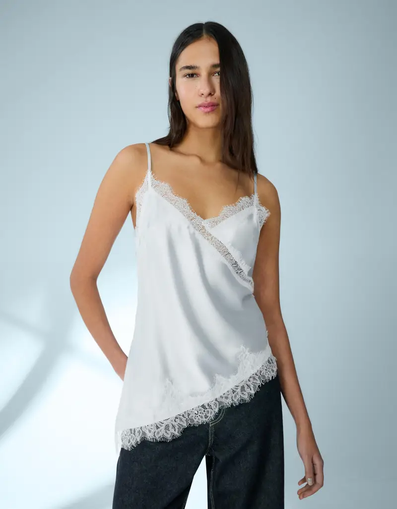 Bershka Top Donna Azzurro 4176920
