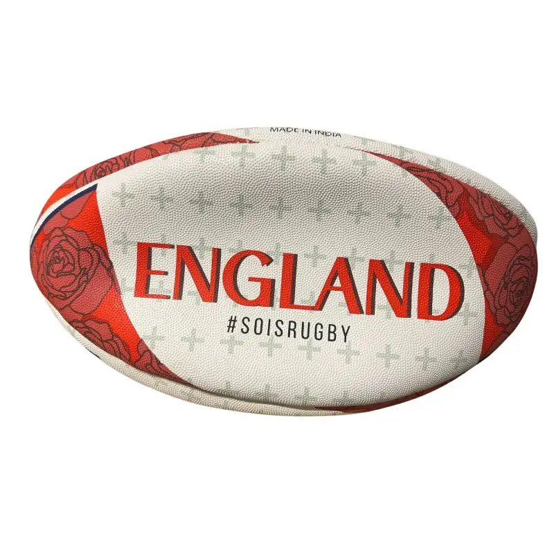 Pallone da rugby Replica Angleterre Coupe du Monde 2023 Welcome