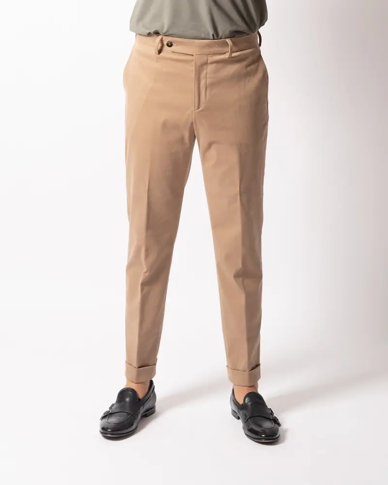 Pantalone YRetro Cotone Beige