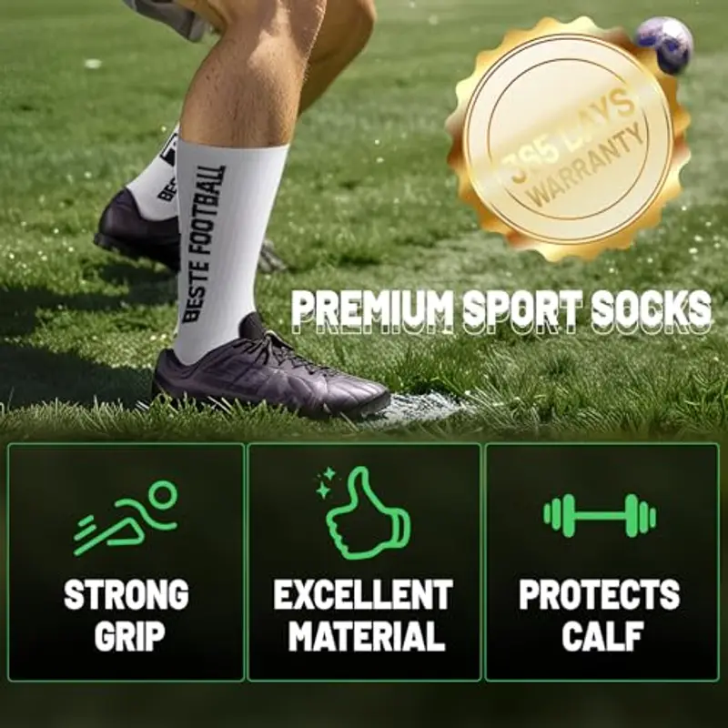 BESTE FOOTBALL Calze Uomo Nero 2290899 miniatura 2