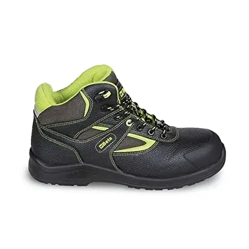 Beta7221PEK 37 - Scarpe Alte in Pelle Idrorepellente con Inserti in Nylon, Rinforzo antiabrasione nella Zona del