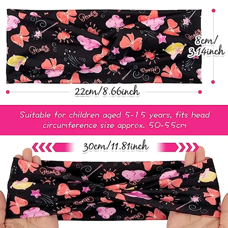 BETESSIN Fasce per capelli Bambina Multicolore 815614 miniatura 3