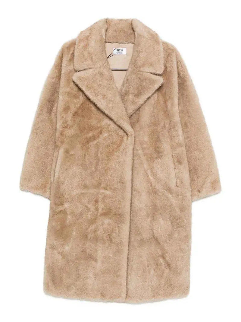 Pelliccia finta Beige