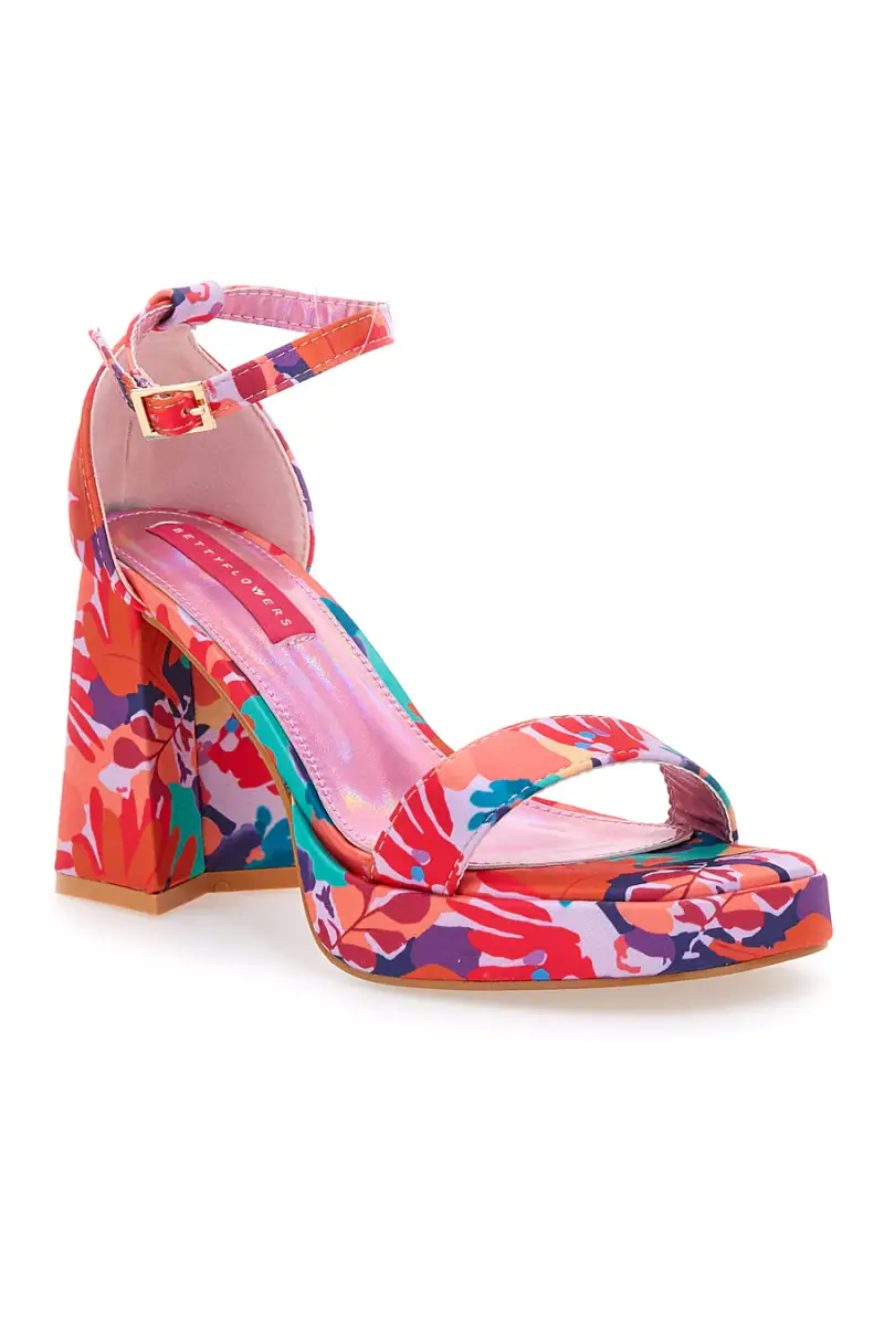 BETTYFLOWERS Sandali con tacco 3211784 miniatura 2