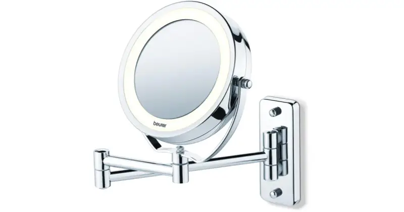 Bs 59 Specchietto Cosmetico Con Retroilluminazione Led 1 Pz