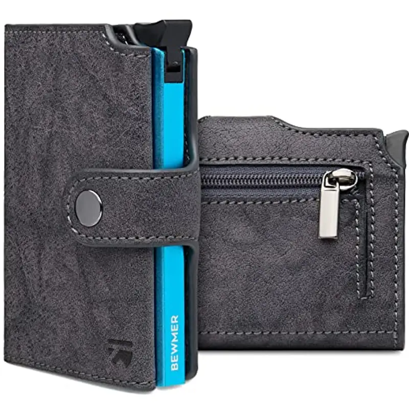 BEWMER Portamonete Uomo Grigio 1599826