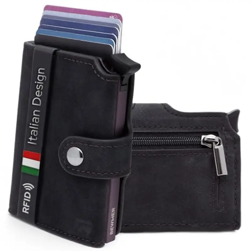 BEWMER Portamonete Uomo Nero 1599838