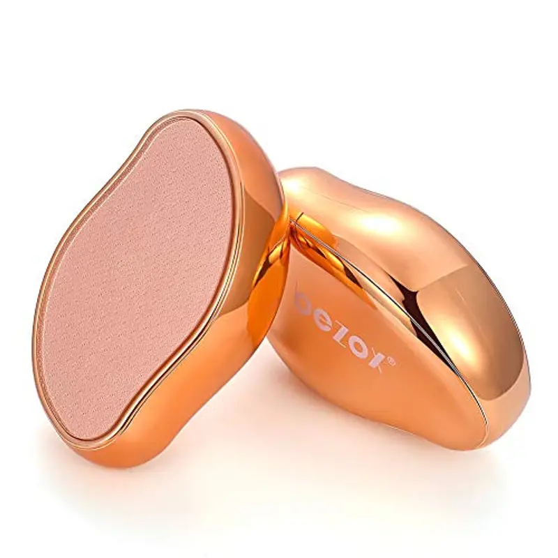 BEZOX 2in1 Lima per Piedi in Nano Vetro per Una Rimozione Delicata di Calli e Duroni, Lima per Talloni Screpolati, Rimuove e Ammorbidisce la Pelle con Calli e Talloni Screpolati