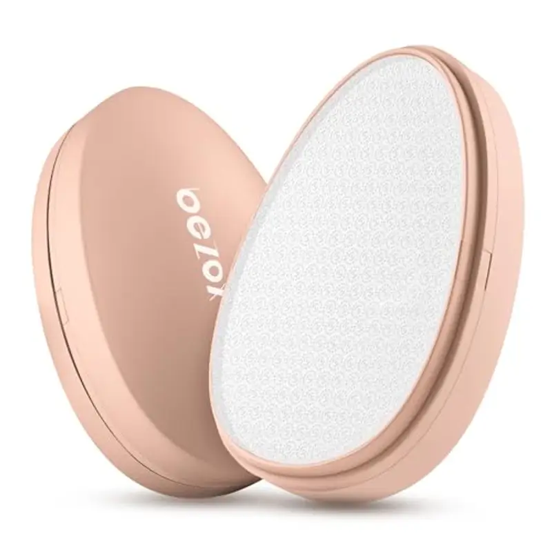 BEZOX Lima per Piedi 2 in 1 in Nano-Vetro, per Rimuovere Calli, Altamente Efficace, per Svegliare i Piedi Vellutati,
