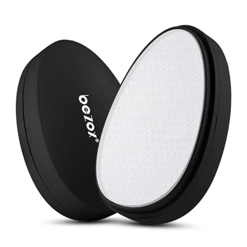 BEZOX Lima per piedi e rimozione calli in nano-vetro 2 in 1 - Rimozione calli altamente efficace per risvegliare piedi