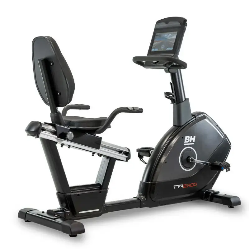Cyclette bicicleta reclinada tfr ergo multimedia BH Fitness