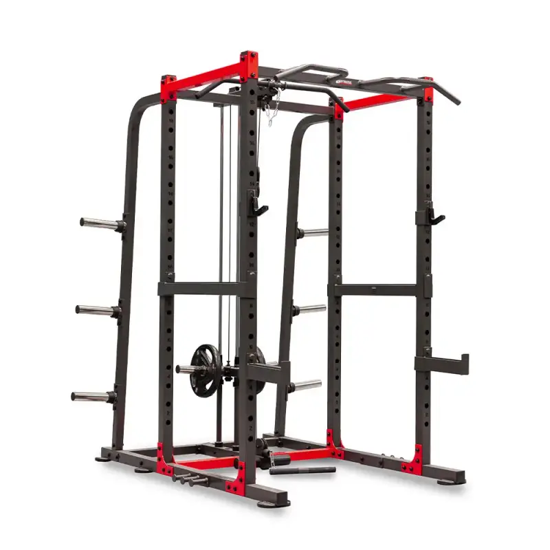 Gabbia per pesi con sistema di carrucole BH Fitness