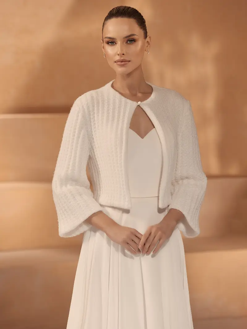 E432 Bolero | Maat Ivory