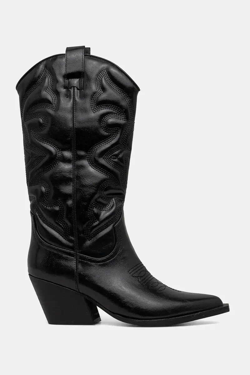 scarpe da cowboy BIAJODY donna colore nero 11302233 miniatura 2