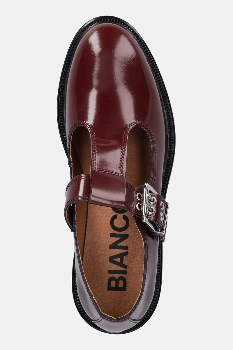 scarpe in pelle BIAADDA donna colore granata 11251971 miniatura 4