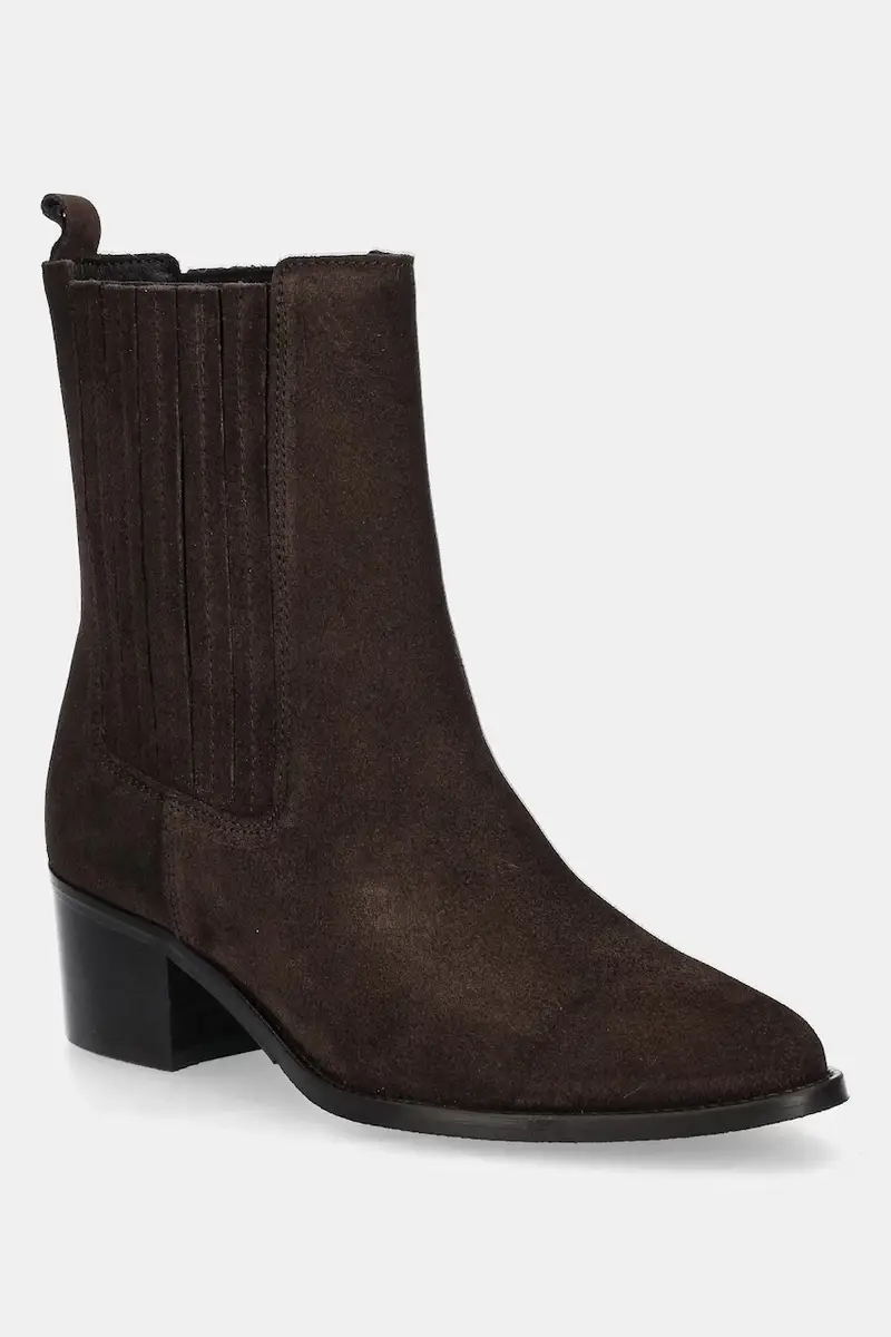 stivaletti alla caviglia in camoscio BIACAROL colore marrone 11301551