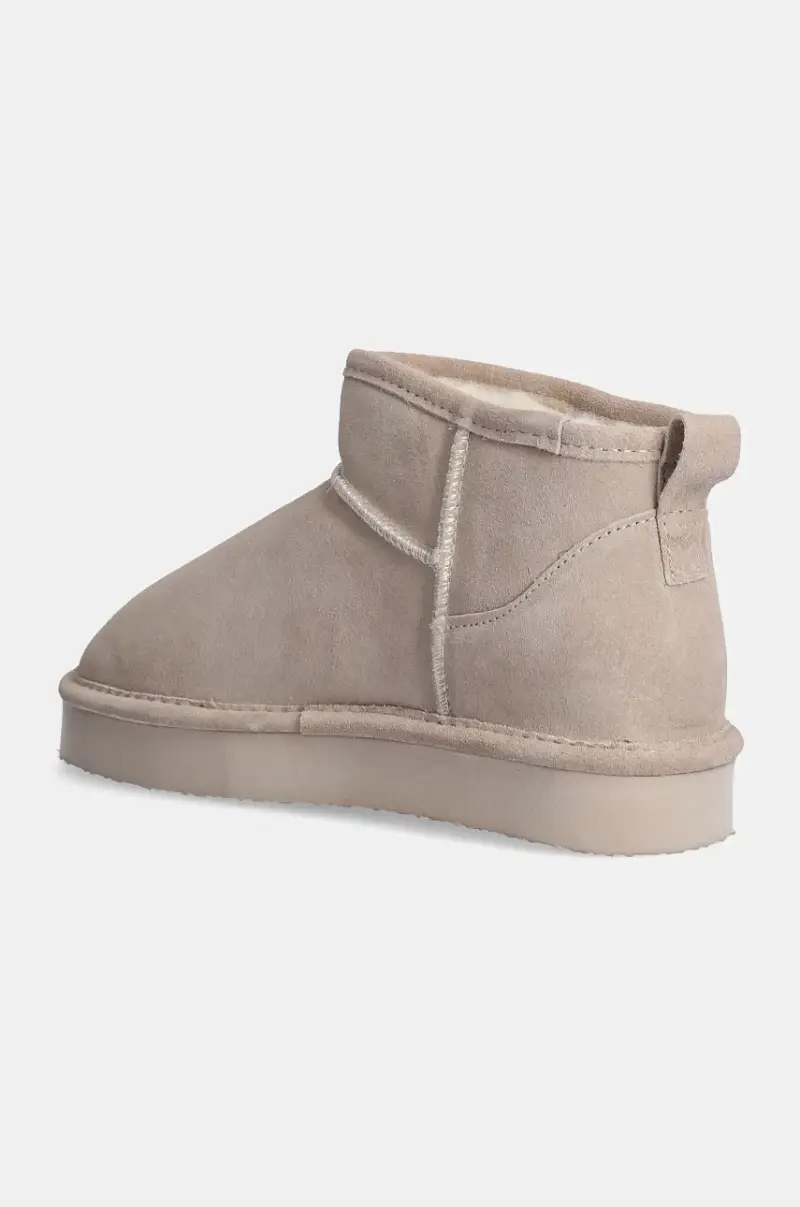 stivali da neve in camoscio BIASNOW colore beige 11331509 miniatura 3