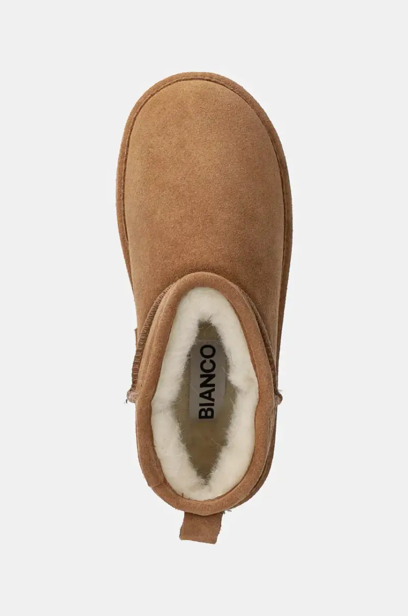 stivali da neve in camoscio BIASNOW colore marrone 11331509 miniatura 4
