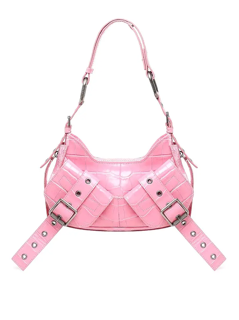 Borsa in pelle Rosa