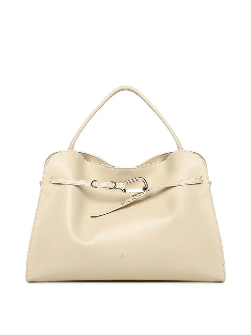 Iconica borsa in pelle Non-Stop Beige