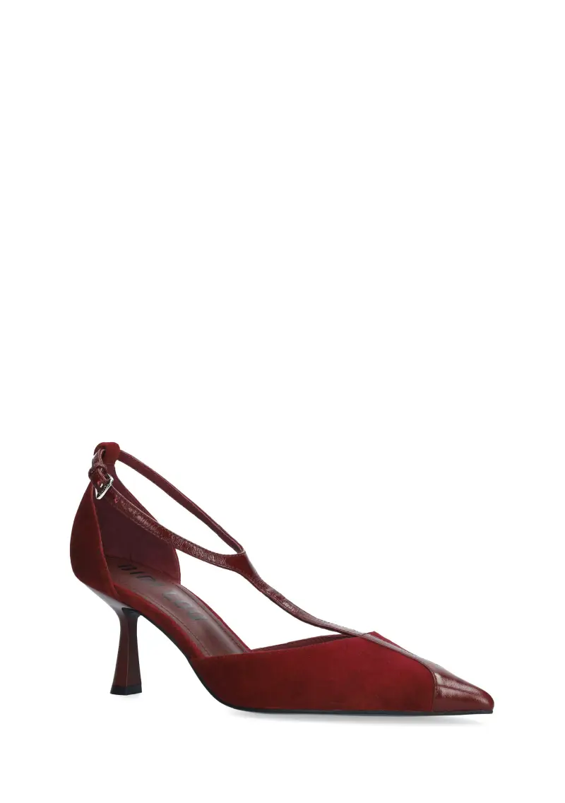 Decolletè Donna Bordeaux miniatura 3