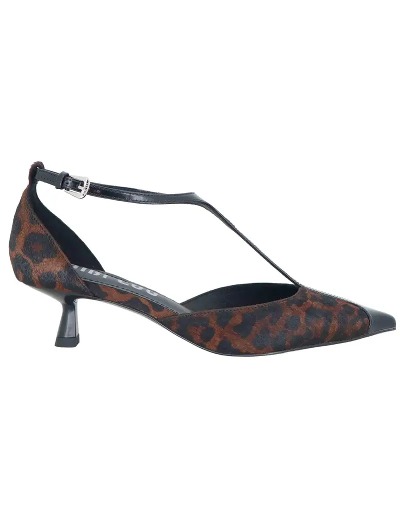 Mary Jane in pelle animalier tacco basso Donna 520Z91VK 39