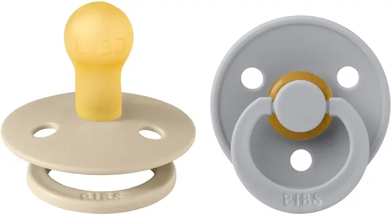 Colour Natural Rubber 0+ mesi ciuccio Vanilla / Cloud 2 pz