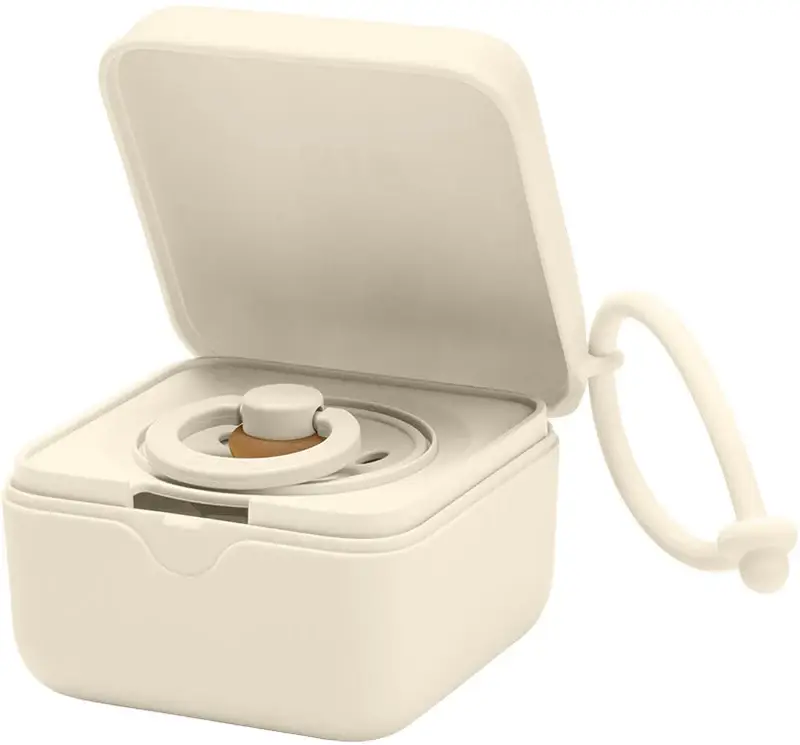 Dummy Case porta ciuccio avorio 1 pz