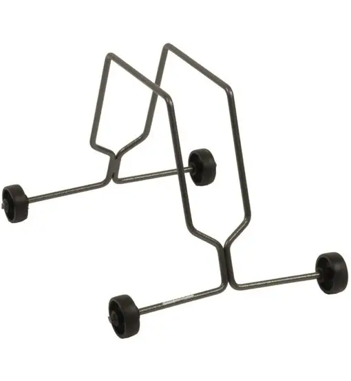 Reggibici con ruote Black