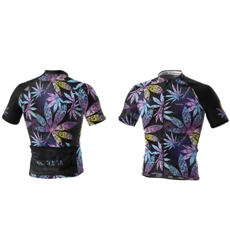 Right On - maglia ciclismo - uomo Black