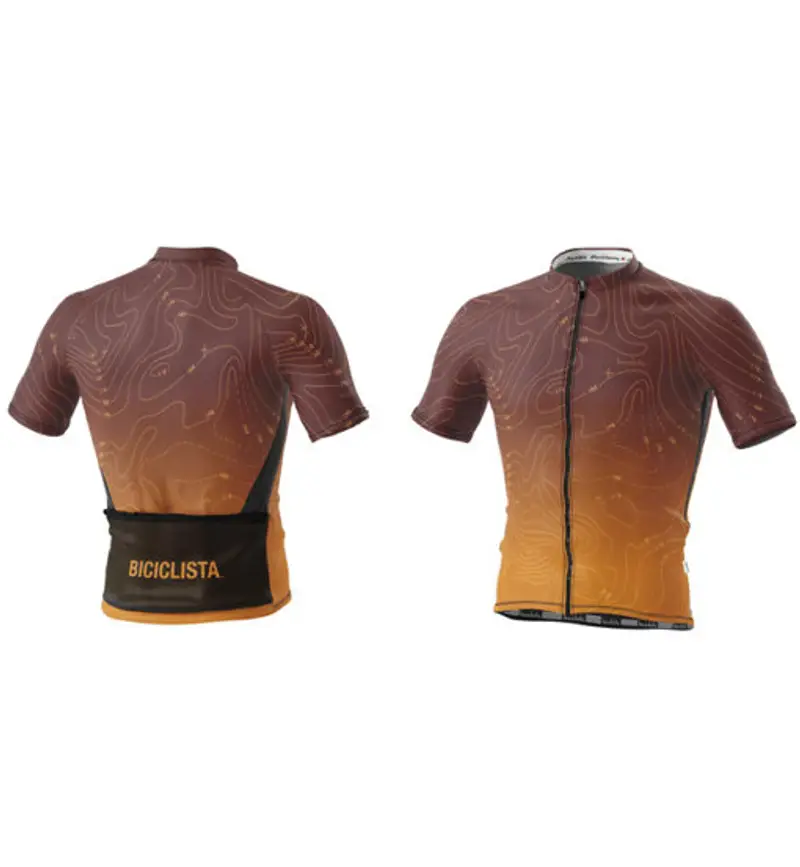 Right On - maglia ciclismo - uomo Brown
